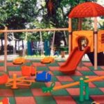 Loc de joacă pentru micii „recruţi”, în Parcul „Gen. Dragalina”