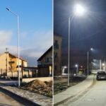 Iluminat nou pe două străzi din Caransebeș